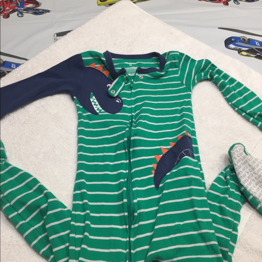Carters footie pajamas barely worn